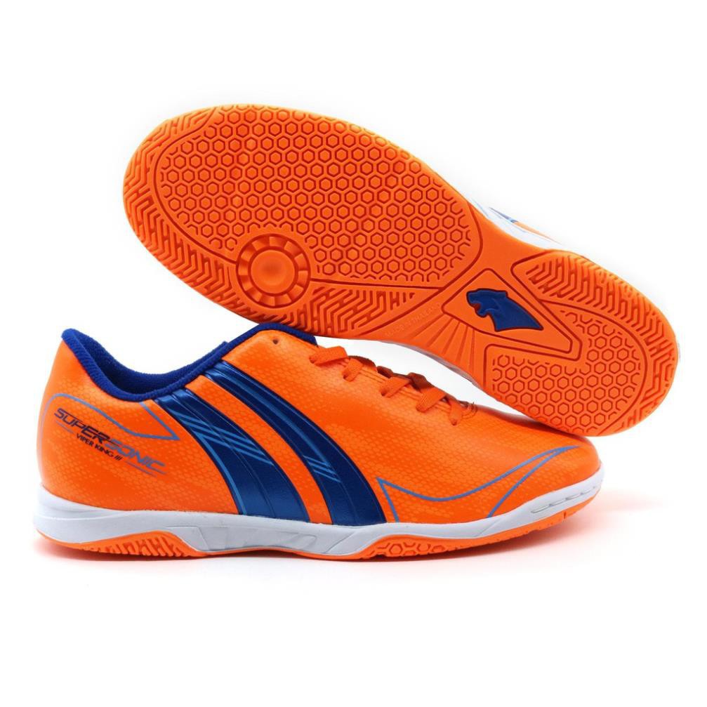 Giày đá bóng futsal Pan Super Sonic IC Cam Sút Mạnh new ; * ༣ L . "