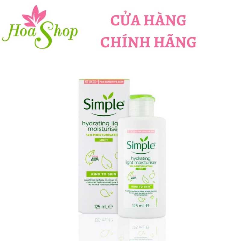 Sữa Dưỡng Ẩm Simple Kind To Skin Protecting Light Moisturiser