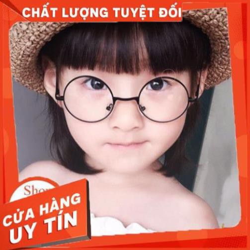 (Hàng Siêu Cấp) Mắt kính thời trang mặt tròn chống tia UV,tia cực tím,bụi bẩn bảo vệ mắt cho bé yêu