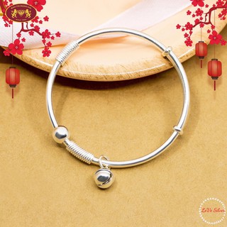 Lắc vòng chuông chuẩn bạc ta cho bé