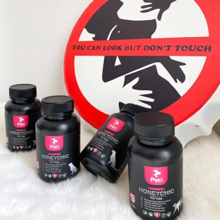 Thức ăn chó mèo - honeychic gia vị dinh dưỡng cho chó mèo thời kì động dục