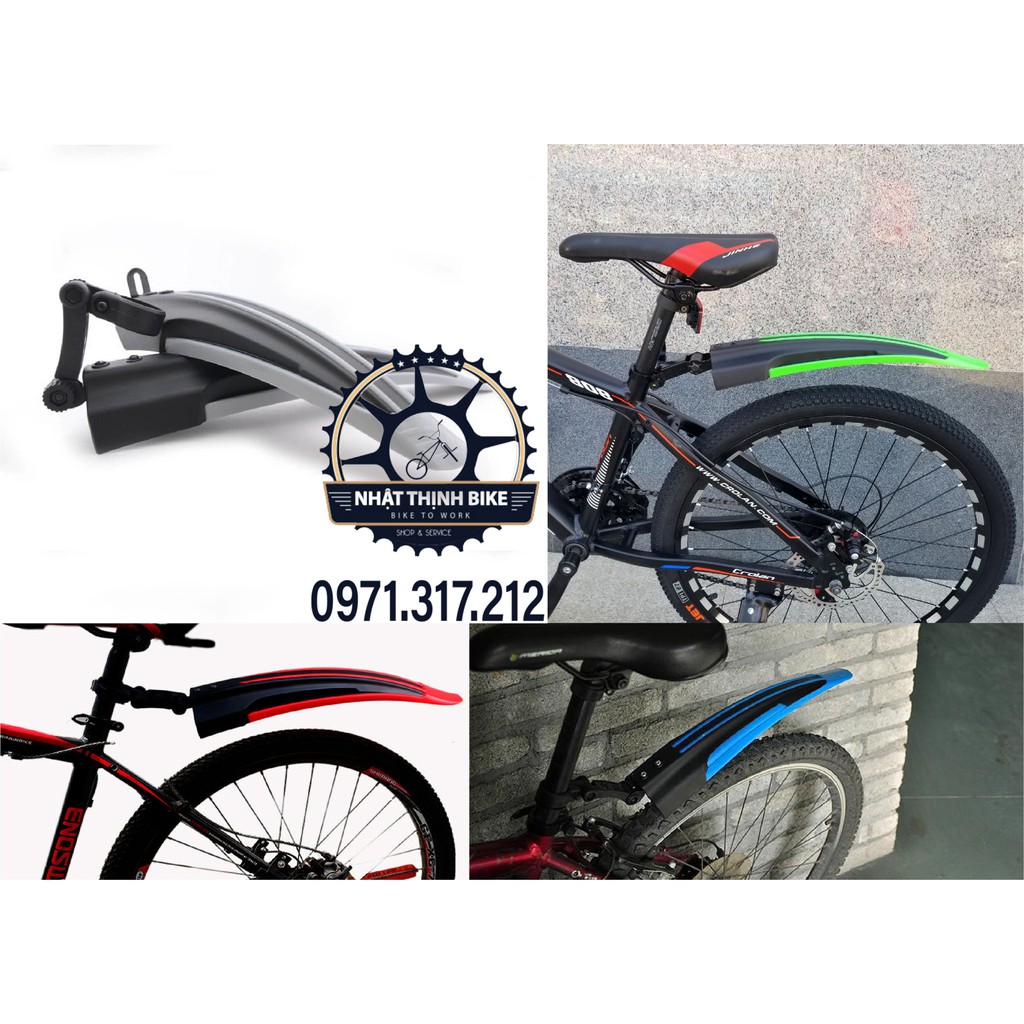 Combo 1 Cặp Chắn bùn xe đạp dè chắn bùn xe đạp Sọc Màu GIÁ SỈ