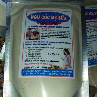 Gạo lứt rang  ,  bột gạo lứt rang