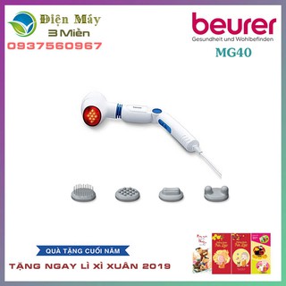 Máy massage cầm tay có đèn hồng ngoại beurer mg40 - nhập khẩu đức