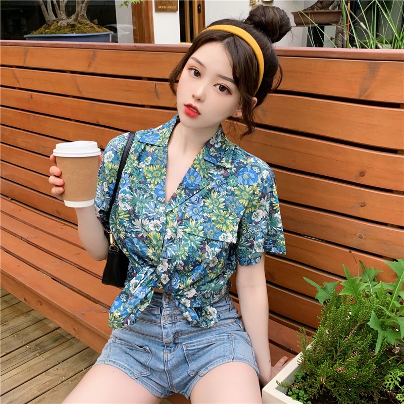 NRVP Áo Sơ Mi Dáng Rộng Thời Trang Hàn Quốc Cá Tính Cho Nữ