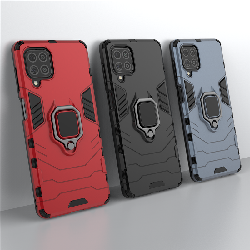 Shockproof Armor Case For Samsung Galaxy M62 F62 M 62 F 62 Stand Holder Car Ring Phone Case Cover