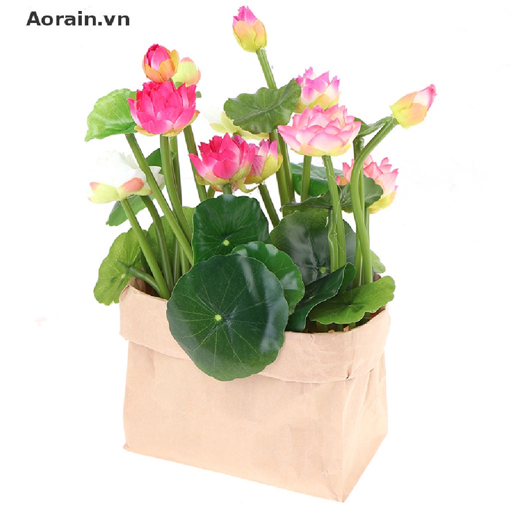 Hoa Sen Giả Trang Trí Nhà Cửa