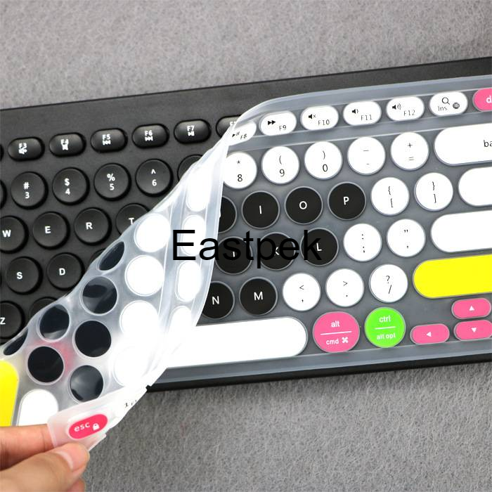 Silicone Miếng Dán Bảo Vệ Bàn Phím Không Dây Logitech K780 K780