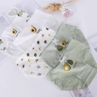 QUẦN LÓT ? QUẢ BƠ CÓ màu Xanh và Trắng