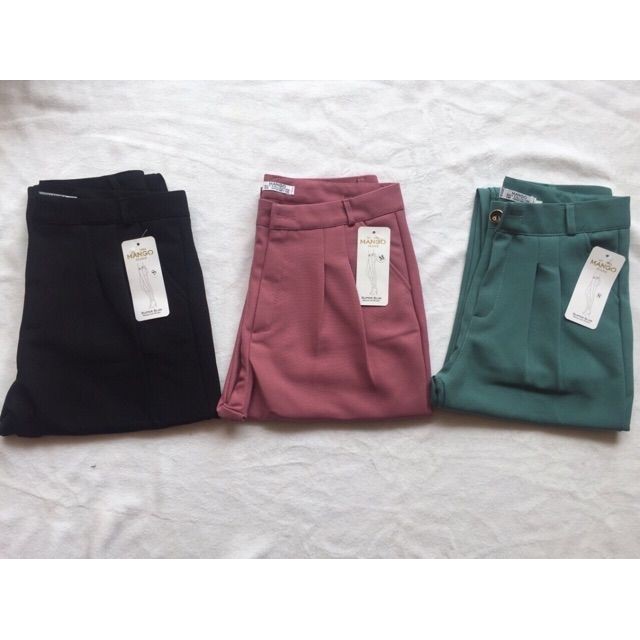 Quần Baggy Công Sở freeshipquần Baggy Công Sở Ống Bằng chất vải tuyết mưa vitex dày dặn co giãn nhẹ