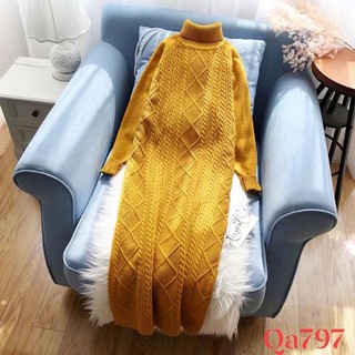 Váy len vặn thừng