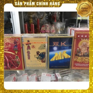 Bộ bài Tây/ Bộ Chắn tú lơ khơ rồng vàng + đỏ AAA hàng chuẩn