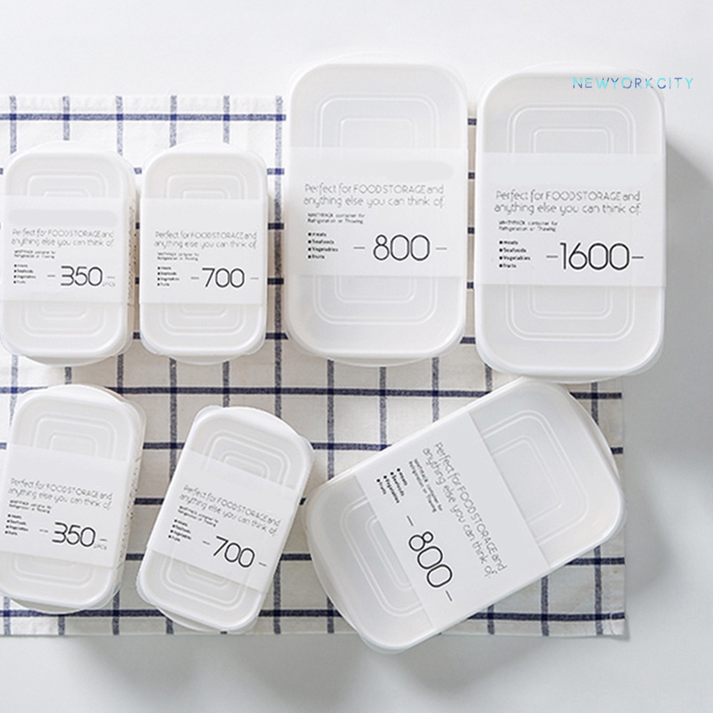 Hộp Nhựa Đựng Thực Phẩm Có Nắp Chịu Nhiệt Tốt NYC 350/700/800/1600ml