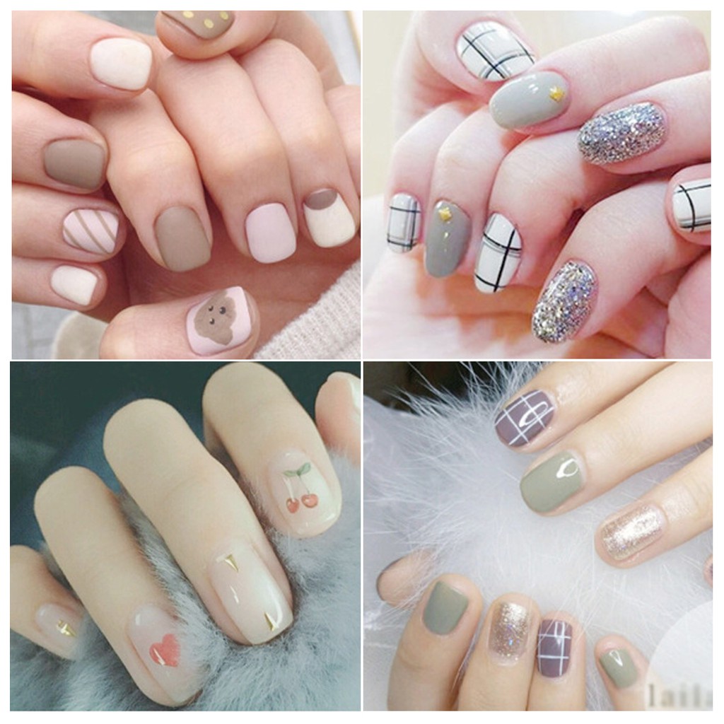 Miếng dán móng tay - Nail Wraps (14 miếng dán khô)