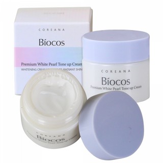 KEM DƯỠNG KÍCH TRẮNG COREANA BIOCOS PREMIUM WHITE PEARL TONE UP CREAM