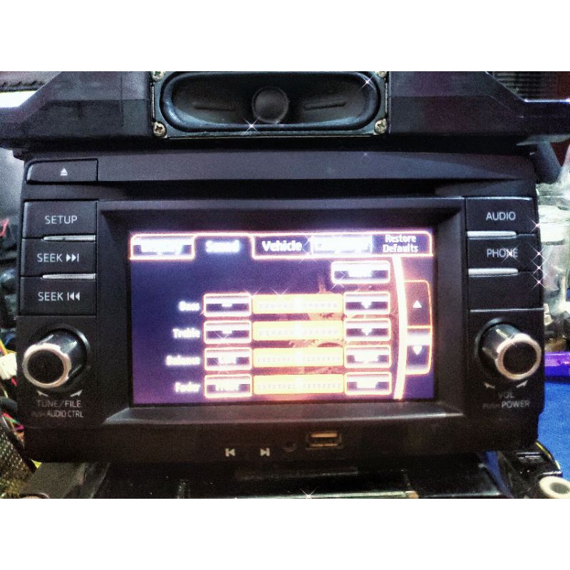 Đầu Radio AUX USB MP3 Mazda Cx-5