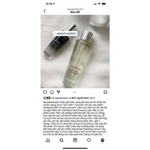 SERUM ĐEN LANCOME 30ml và 100ml HÀNG CHÍNH HÃNG