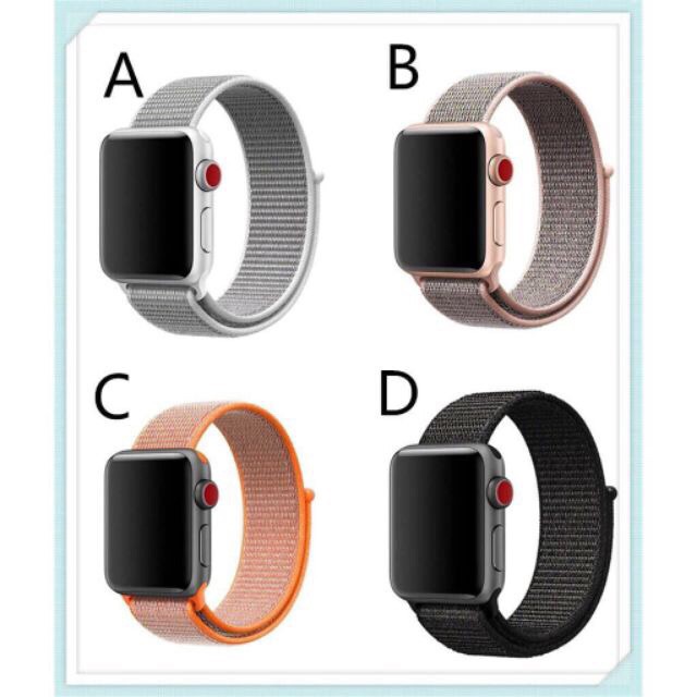 Dây dù apple watch cực đẹp size 38-42