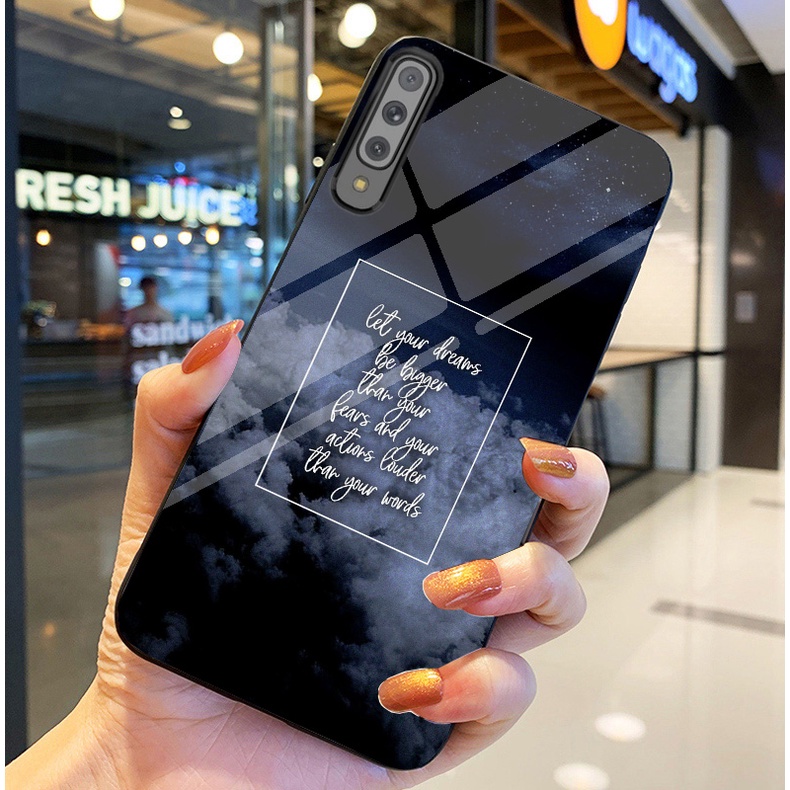 Ốp Lưng HUAWEI Y9S Ốp kính bóng cao cấp Phi Hành Gia