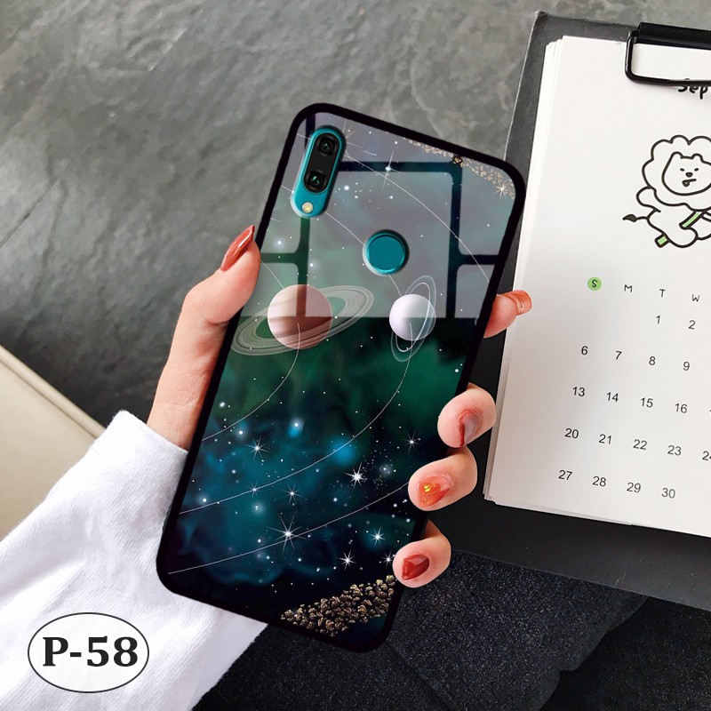 Ốp lưng kính Huawei Y9 2019- hình 3D