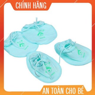 Combo 3 set bao tay bao chân cột dây màu Mintuu