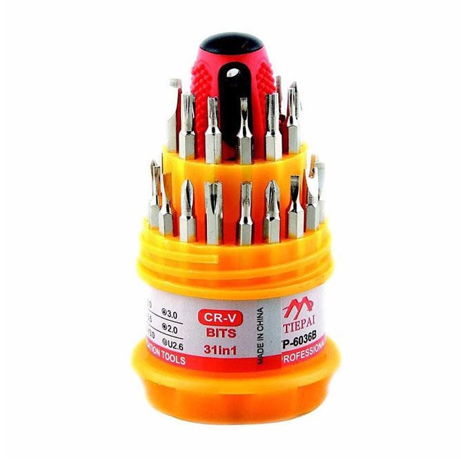 Bộ Vít 31 Món Đầu Tròn - Dụng Cụ Cầm Tay Đa Năng