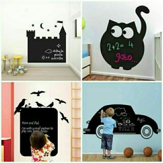 Decal bảng viết màu đen
