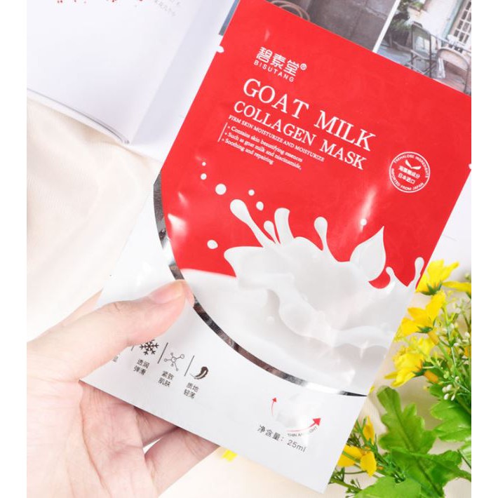 Mặt nạ sữa dê Bisutang GOAT MILK mask