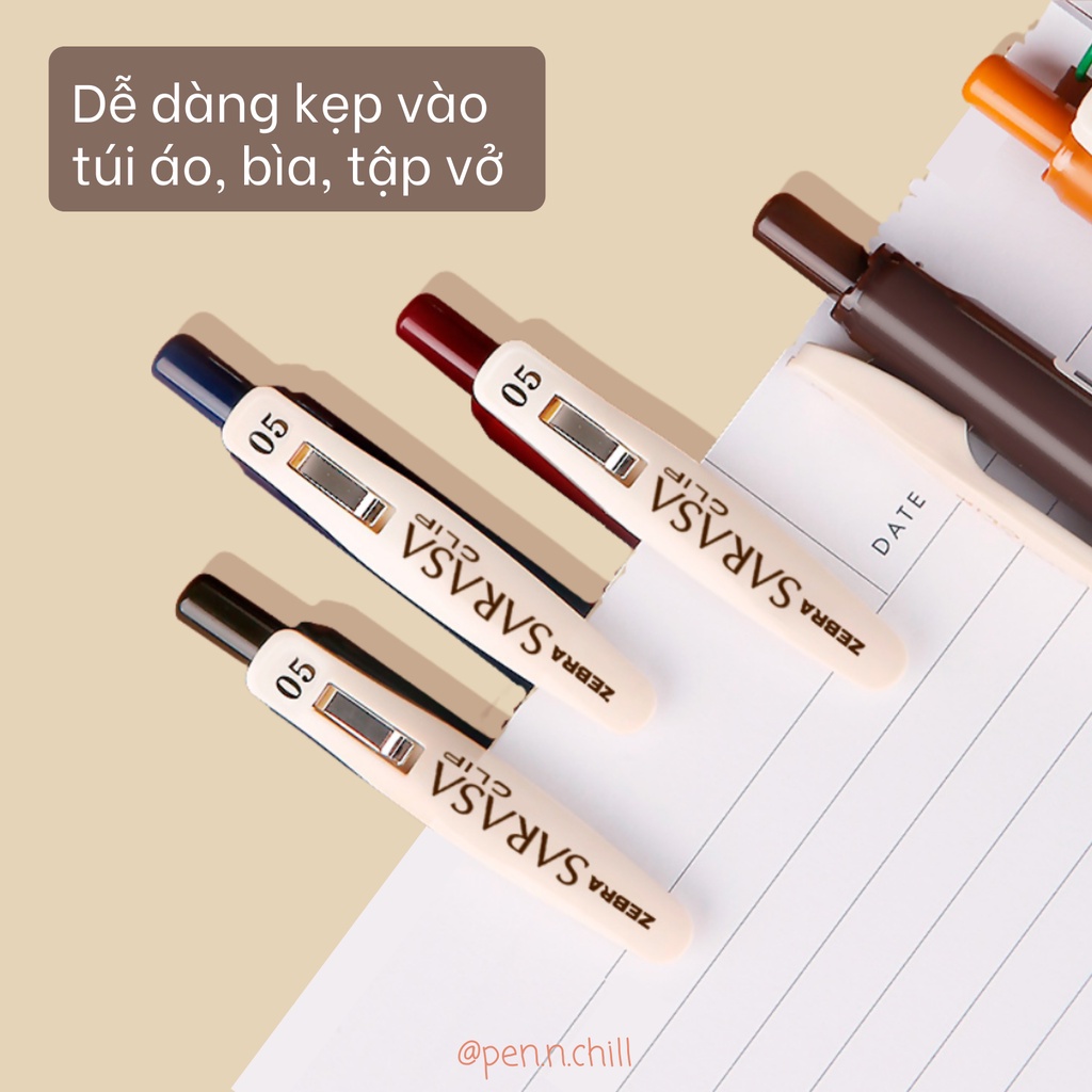 Bút Gel Sarasa Vintage Gel Pen - Cỡ Ngòi 0.5mm