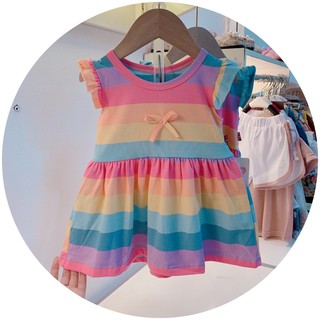 VÁY COTTON CẦU VỒNG QCCC
