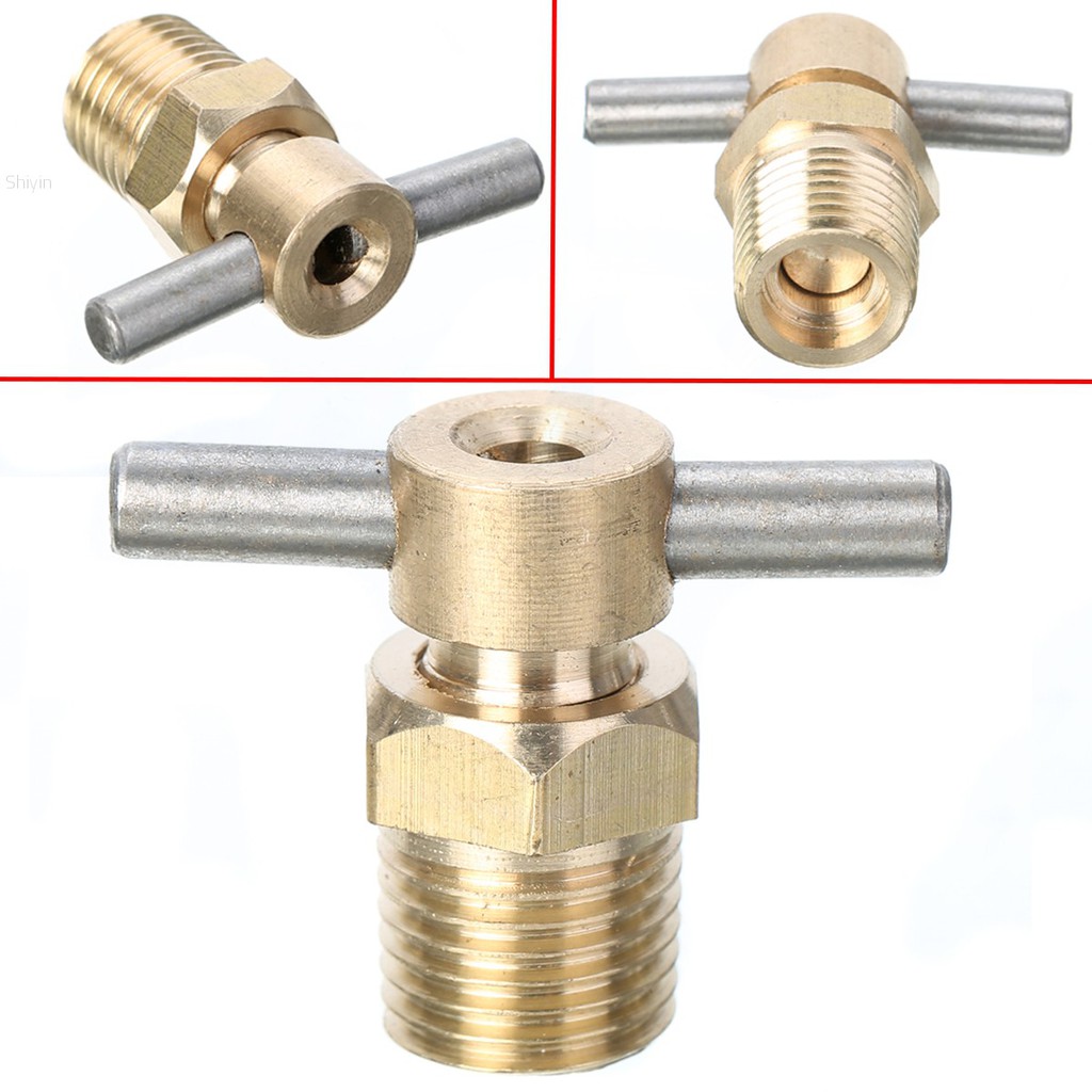 Van nén khí 1 / 4 inch NPT bằng đồng thay thế cho máy nén khí