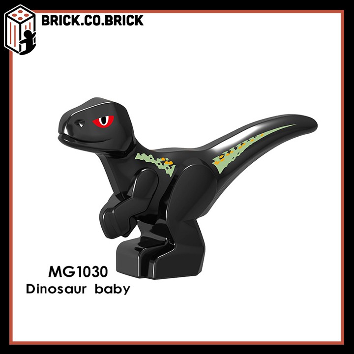 Lego khủng long - Đồ chơi lắp ráp mô hình khủng long nhỏ - Non lego Jurassic Park - Công viên khủng long MG1027-MG1050