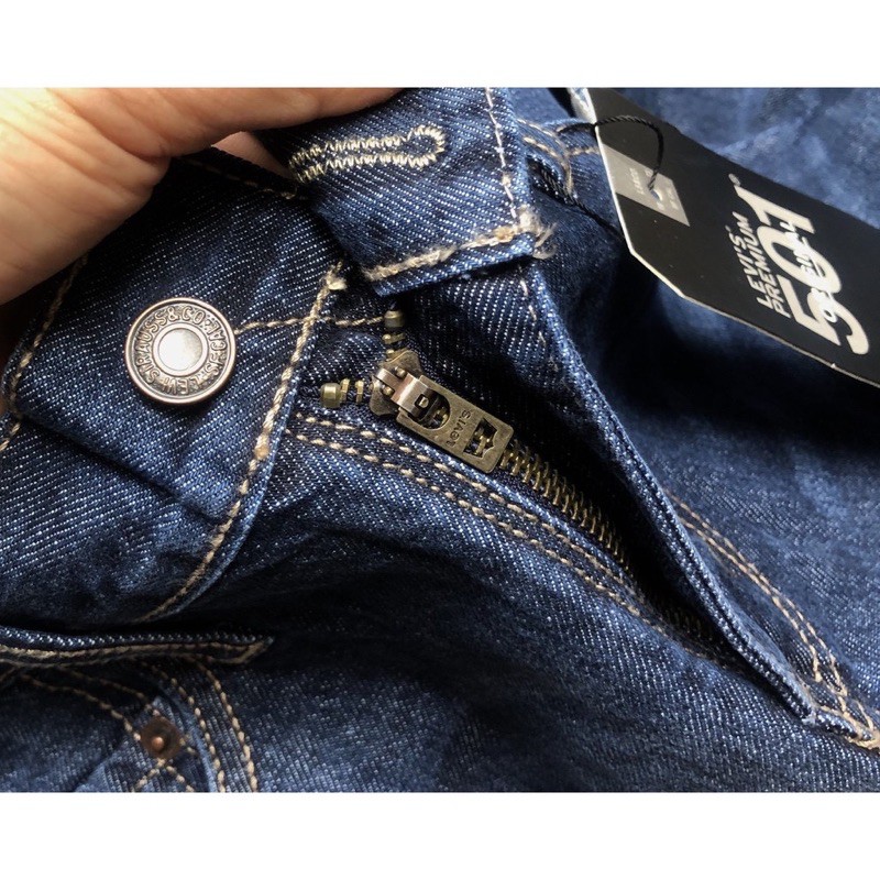 Quần jean nam VNXK 501 LEống suông - jean co giãn nhẹ | BigBuy360 - bigbuy360.vn