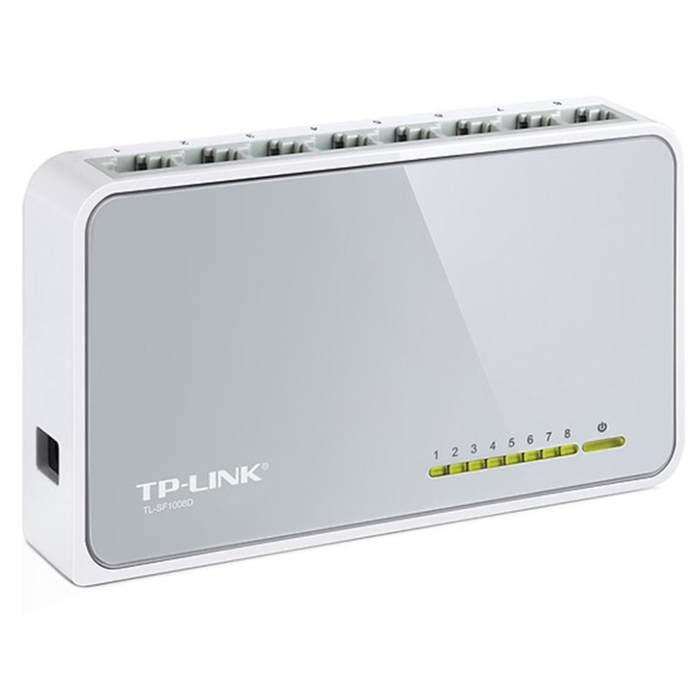 Bộ chia mạng 8 cổng TP-Link TL-SF1008D - Bộ Chia Tín Hiệu 8 cổng 10/100Mbps - BH 5 năm