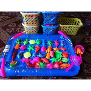 [Freeship] BỘ ĐỒ CHƠI BỂ PHAO CÂU CÁ CHO TRẺ EM
