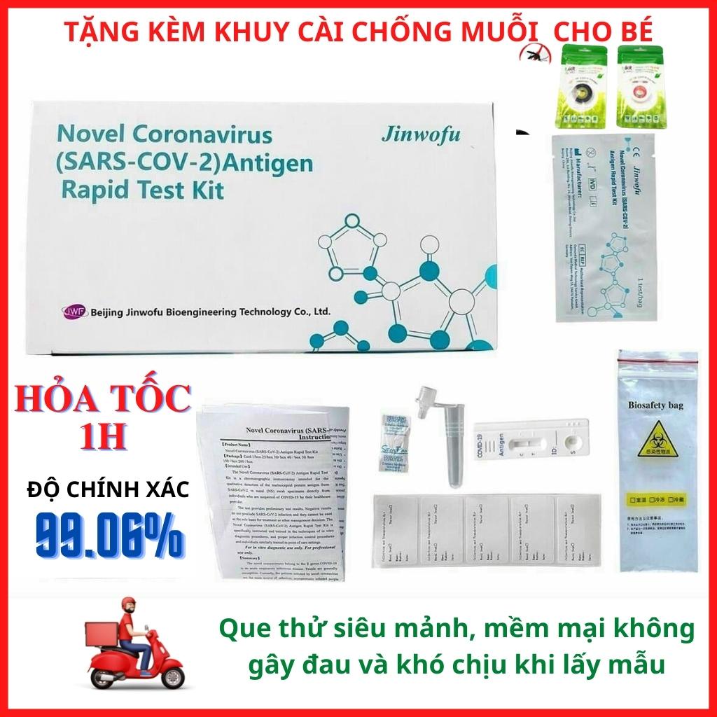 [có quà tặng] Kit test nhanh covid19 của Đức Novel Antigen rapid test kit độ chính xác cao