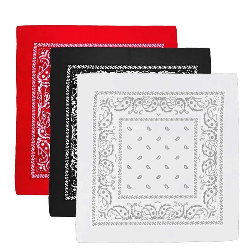 Khăn bandana turban vuông nhiều màu | DUYHI
