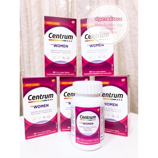 Vitamin tổng hợp Centrum Women Úc hộp 90 viên dùng cho Phụ nữ date 2024