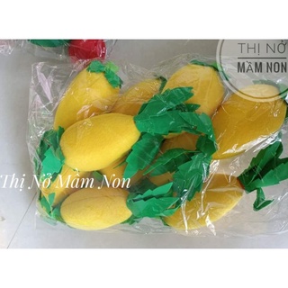 Củ quả nỉ đồ dùng mầm non