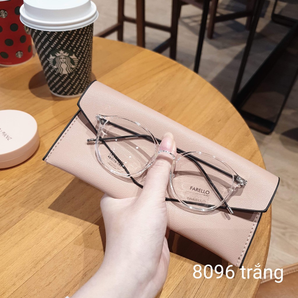 [Mã FARSSTGRE giảm 5K đơn bất kỳ] Gọng kính cận tròn, càng kính mảnh nhẹ 8096 | BigBuy360 - bigbuy360.vn