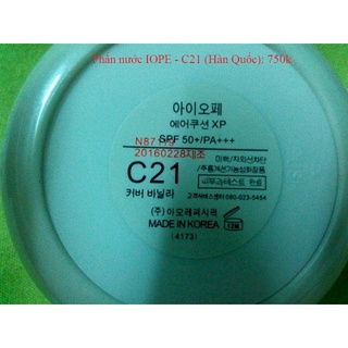 Phấn Nước Hàn Quốc Iopee C21