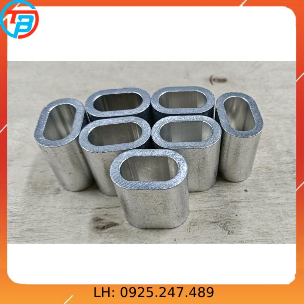 Cốt nhôm đầu nhôm khóa dây cáp [ Phi 5mm ] CÁP THÉP Thái Bình VinàN