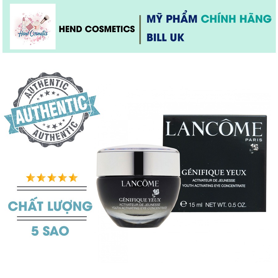 Kem Dưỡng Trẻ Hóa Da Vùng Mắt Lancôme Advanced Génifique Yeux 15ml