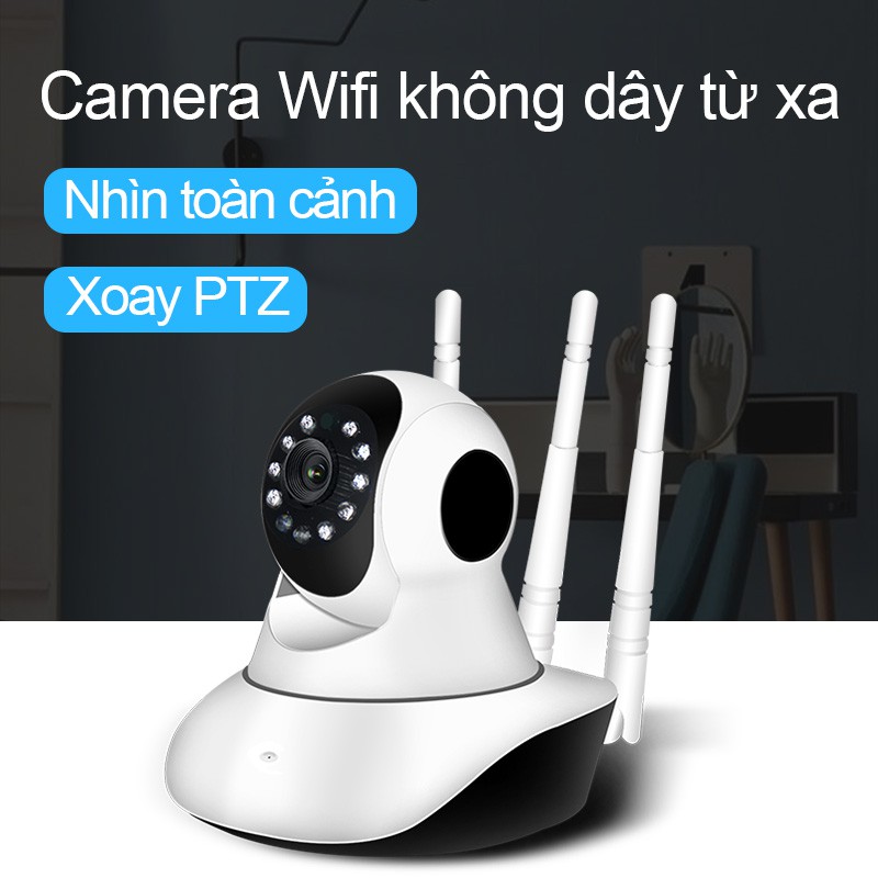 Loosafe  Camera IP Full HD Camera Giám sát 2.0Mpx 1080P Tiếng Việt Và Thẻ Nhớ không dây Camera 32Gb Chuyên Dụng