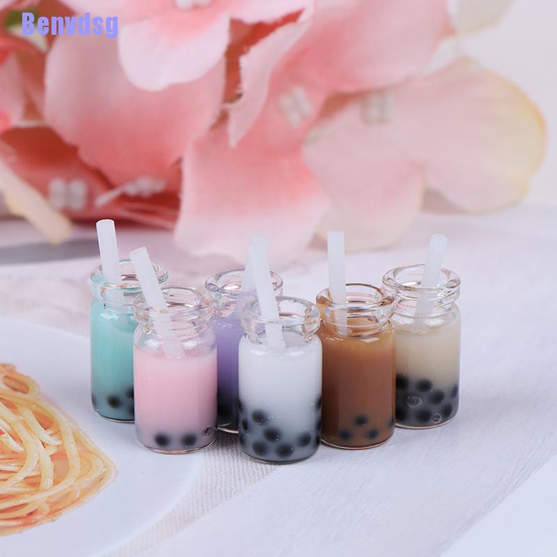 Bộ 3 Ly Trà Sữa Mini Tỉ Lệ 1: 12 Trang Trí Nhà Búp Bê