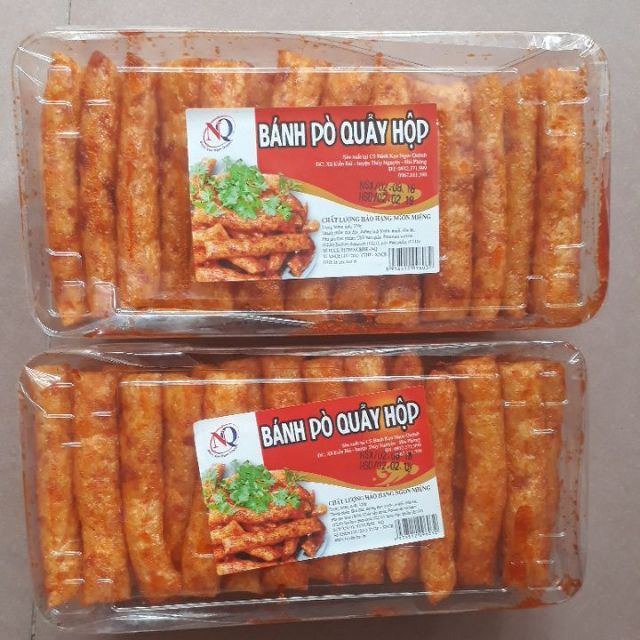 Bánh pò quẩy hộp Ngọc Quỳnh 23k/ hộp. | BigBuy360 - bigbuy360.vn