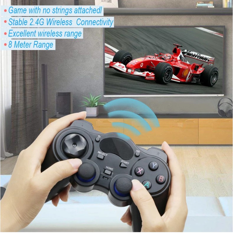 Tay cầm game PS3 không dây 2.4G chơi trên PC, Laptop, Điện Thoại Android, Android Smart TV, TV Box, Máy PS3 - Full Skill