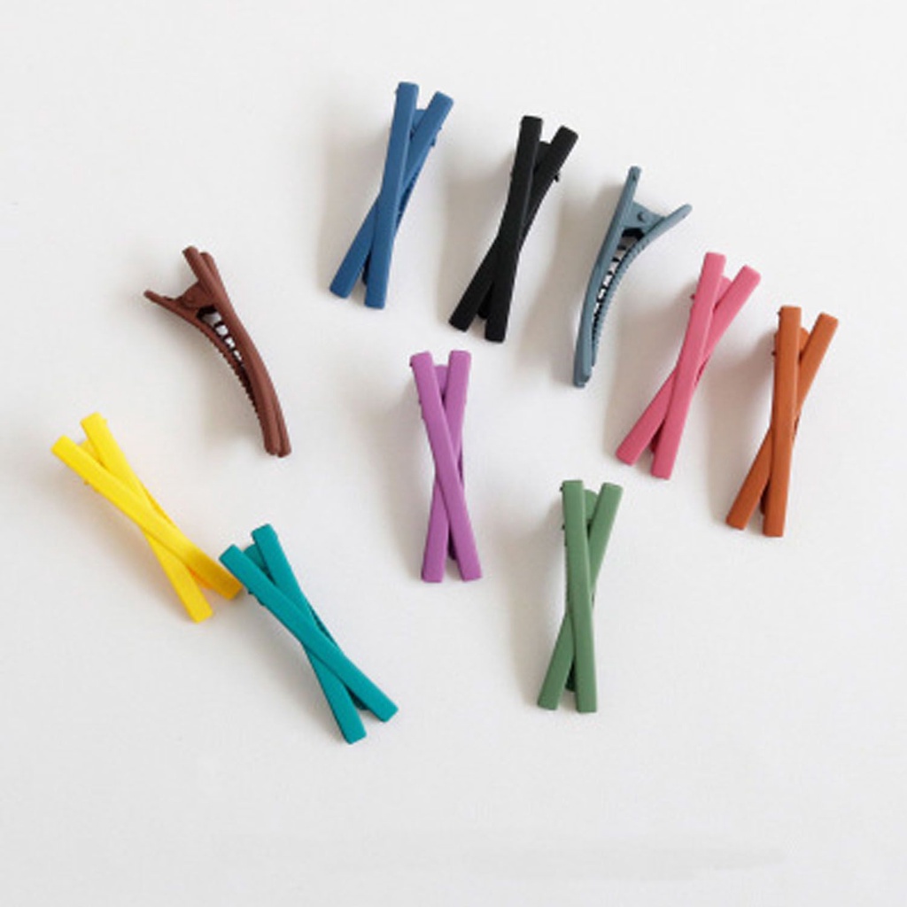 Kẹp Tóc Mái Màu Sắc Ngọt Ngào Phong Cách Hàn Quốc Cho Nữ