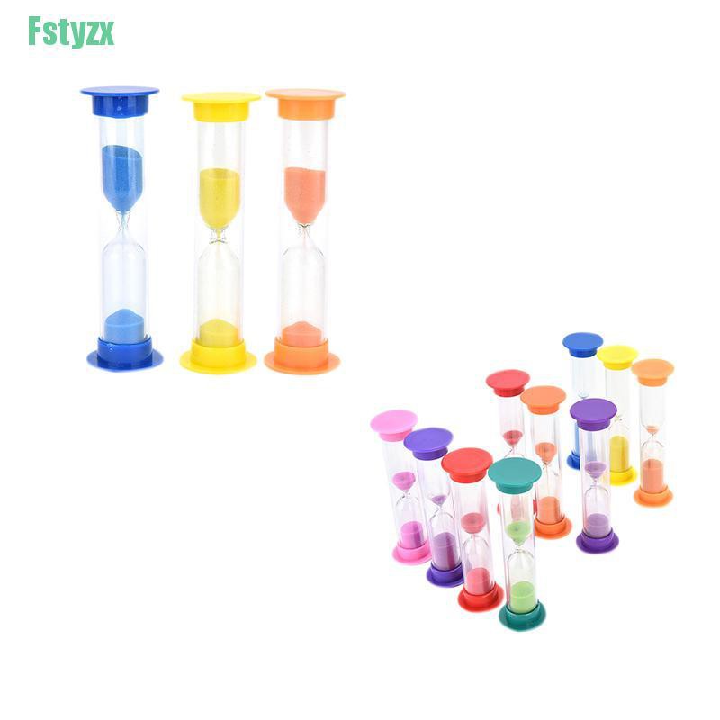 fstyzx Mini 1 /2/3 Minute New Sandglass Hourglass Sand Clock Timer New