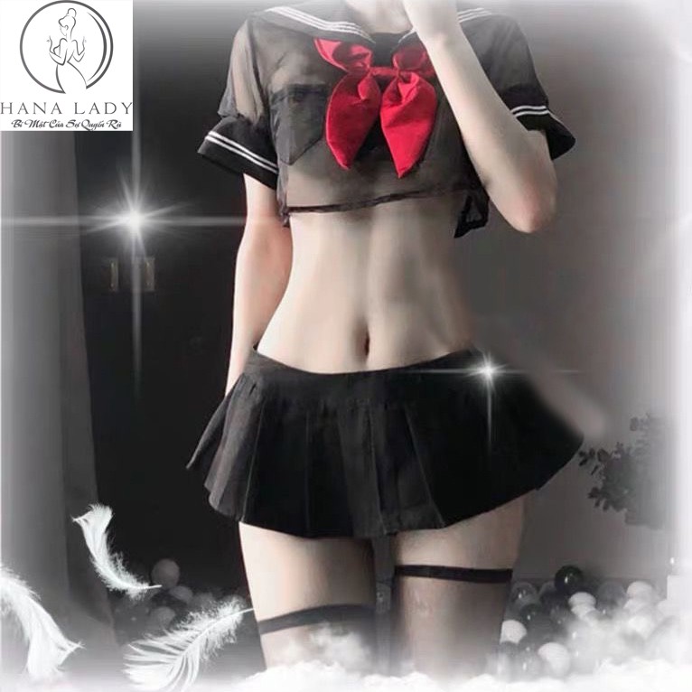 (1611) Cosplay Nữ Sinh, Đồ Ngủ Hóa Trang Học Sinh Sexy Quyến Rũ Xuyên Thấu Gợi Cảm Siêu Mỏng CP202 | BigBuy360 - bigbuy360.vn